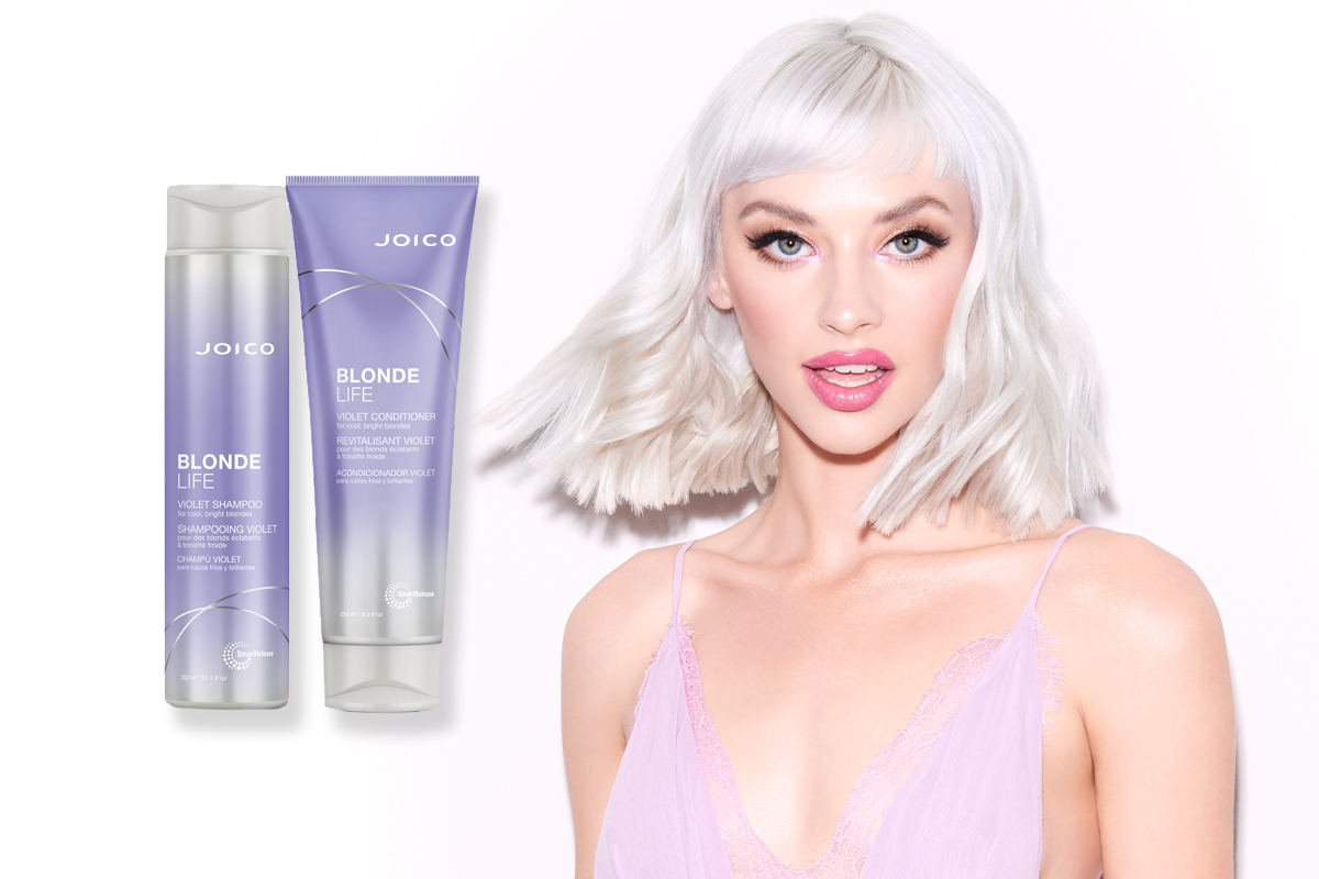 Joico A New Ultra Violet Duo To Help Blondes Keep Their Cool