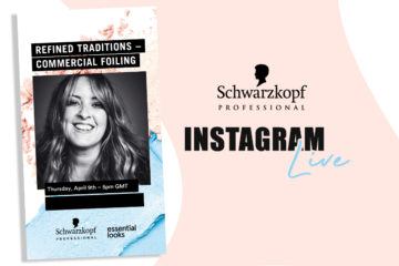 Join Schwarzkopf Professional for tricks & tips on Instagram Live 1