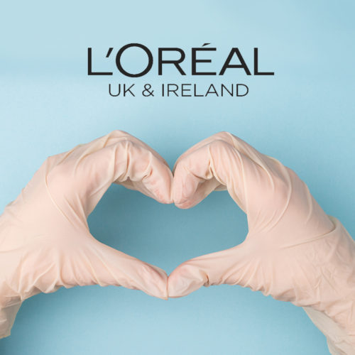 L'Oréal UK and Ireland donate half a million free hygiene products to frontline healthcare workers