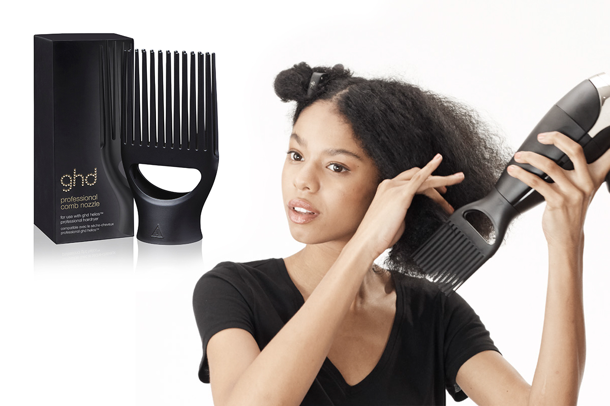 ghd Launches a new Professional Comb Nozzle for the ghd helios -  Professional Hairdresser