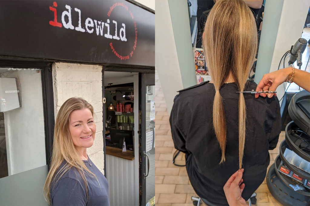 Opera Singer Donates her locks to Little Princess Trust