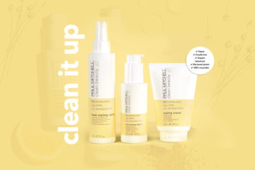 Clean up your styling with three new additions to Paul Mitchell’s Clean Beauty collection