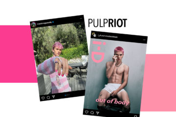 Cool guys wear pink, says Pulp Riot Artist Christel Legrand