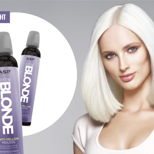 ASP adds an Anti-Yellow Mousse to its System Blonde collection