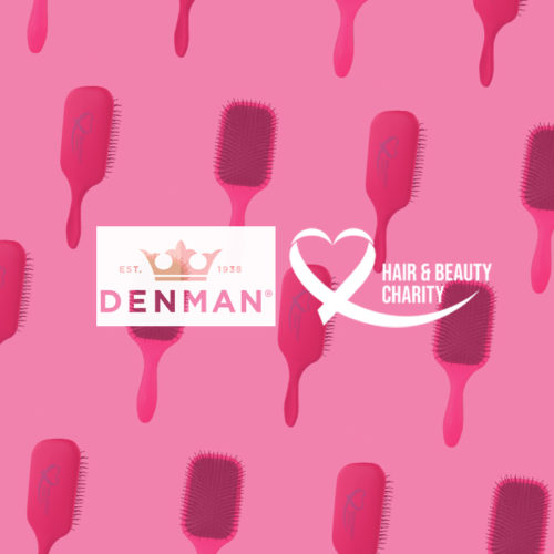 Denman gifts 1000 bespoke brushes to the Hair & Beauty Charity