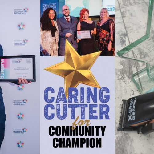 Caring Cutter for Community Champion