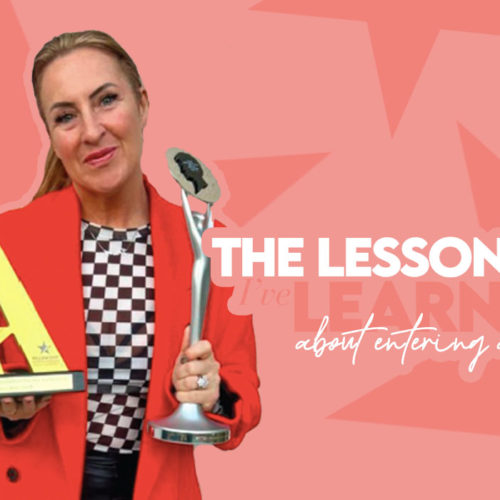 The Lessons I've Learnt About Entering Awards | Tracey Ann Smith