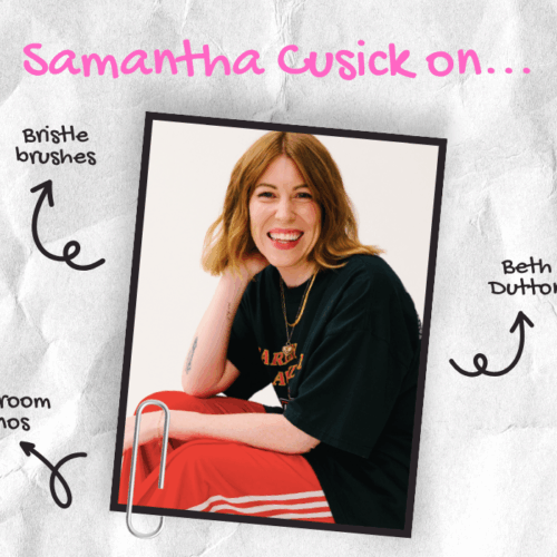 Samantha Cusick on Beth Dutton, Bristle Brushes and Bathroom Renos