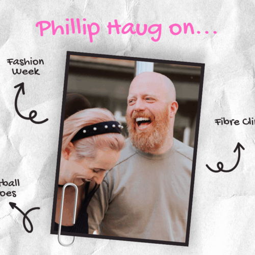 Phillip Haug on Fashion Week, Fibre Clinix and Football Heroes
